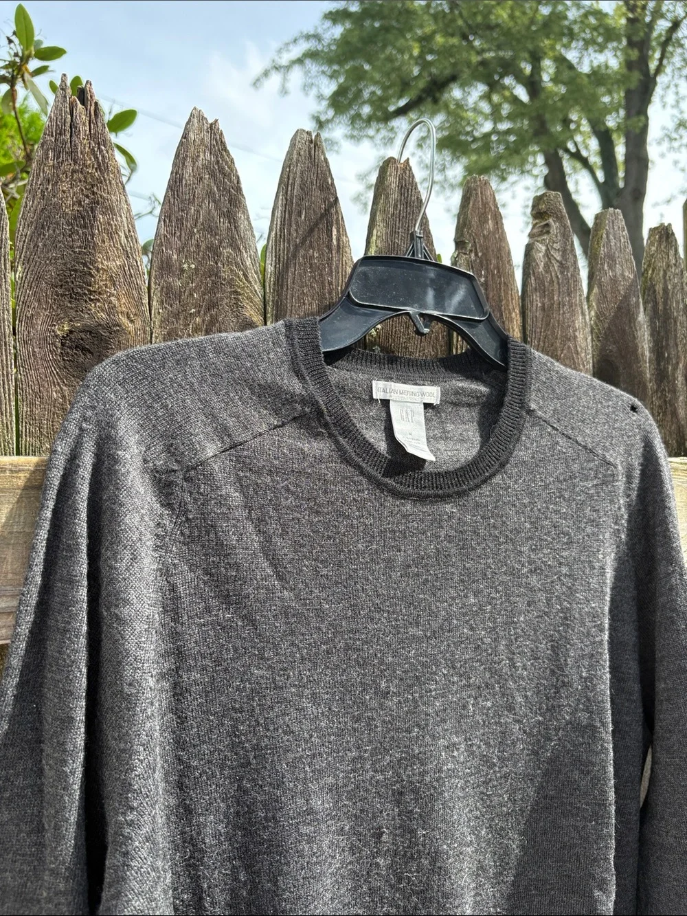 GAP medium Italian merino wool sweater!